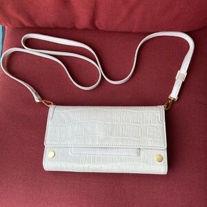 Hammitt Cream Crossbody Bag